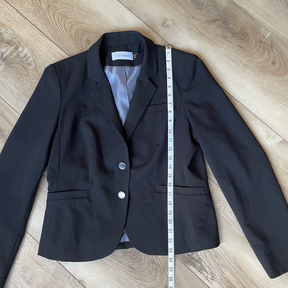 Calvin Klein Black Two Button Blazer - image 6